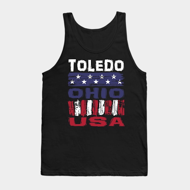 Toledo Ohio USA T-Shirt Tank Top by Nerd_art